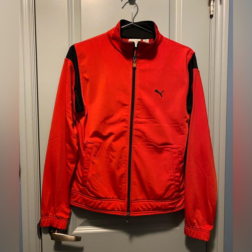 Puma zip-up jacket ladies sz small